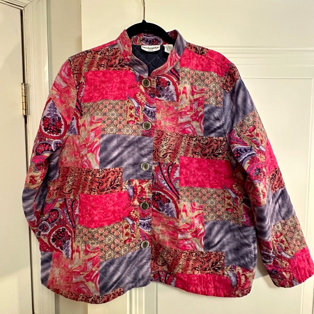 Breckenridge Colorful Paisley Patchwork Jacket